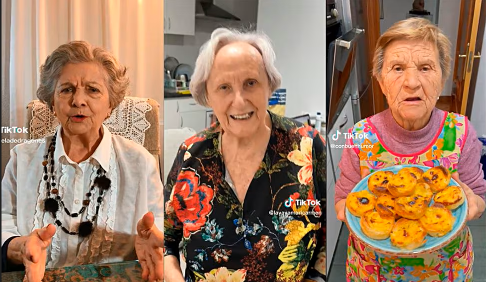 Las abuelas ‘tiktokers’ españolas que triunfan en las redes sociales pasados los 80 años