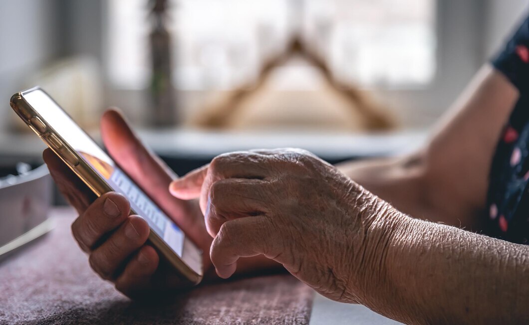 Smartphone y personas mayores