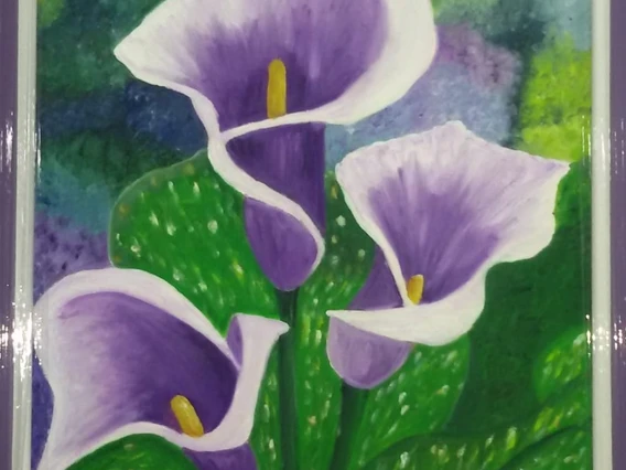 Pintura con Isabel