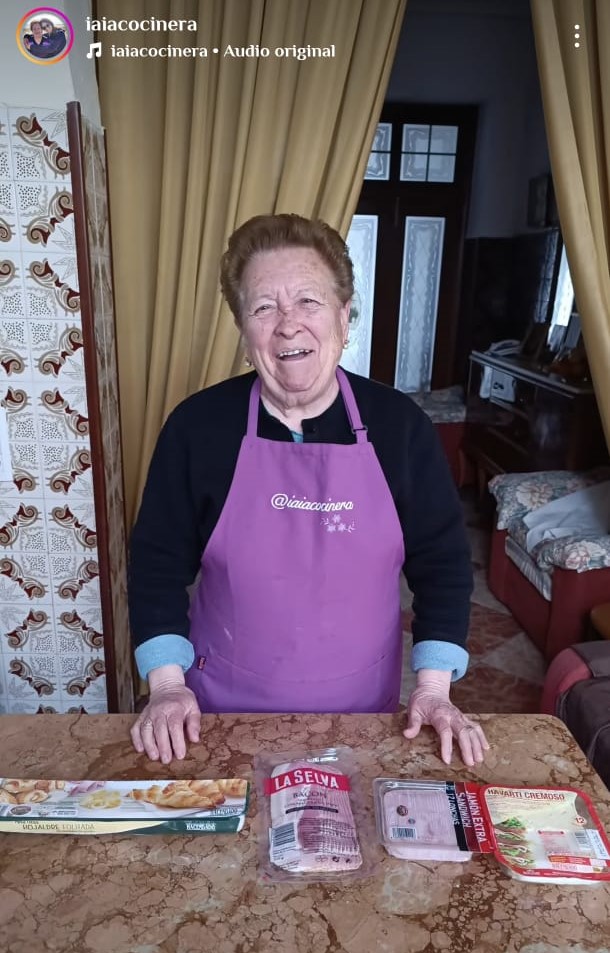 Cocina con Mercedes e Instagram