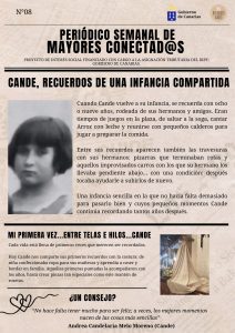 Cande en Mayores Conectad@s Nº 8
