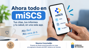 App miSCS Canarias para gestionar citas e información de salud