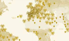 Historia de España a través de Google maps.